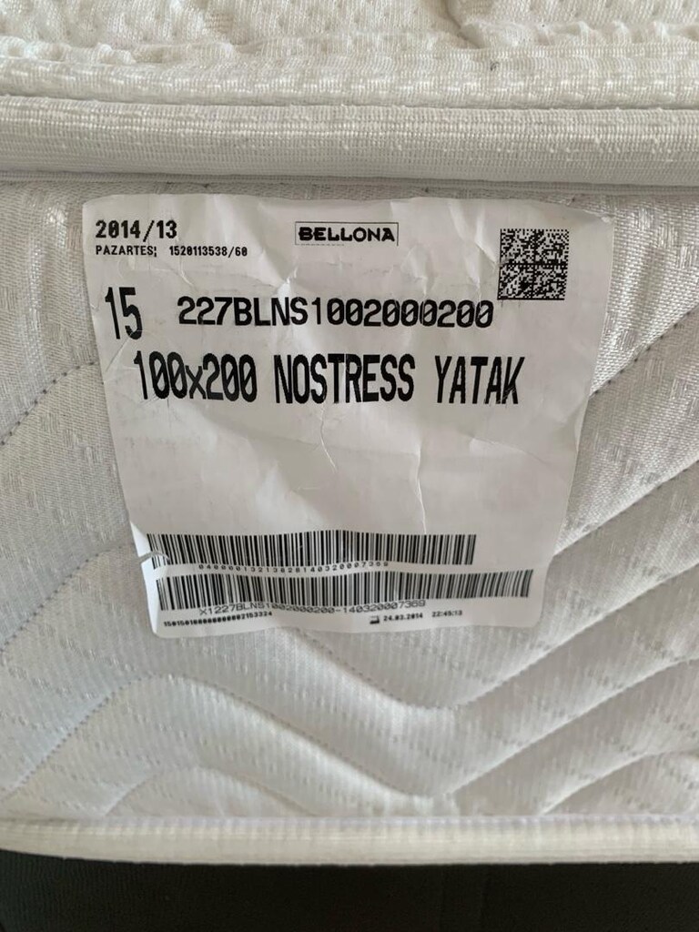 Bellona marka çok az kullanılmış temiz yatak - 5