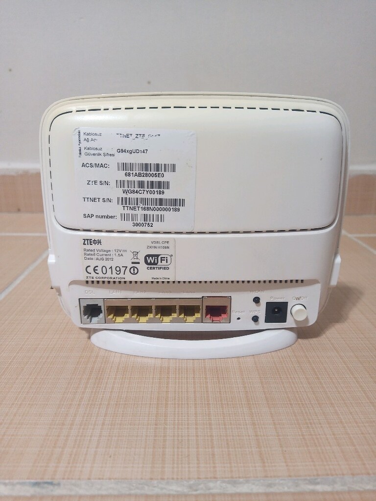 ZTE adsl Vdsl modem - 2