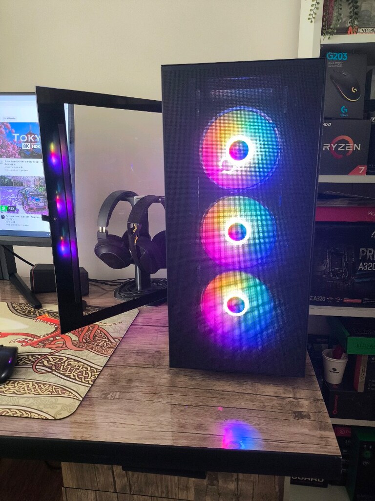 12400F Rtx 4060 16 GB DDR5 Ram 512 GB SSD Monitör Komple PC - 7