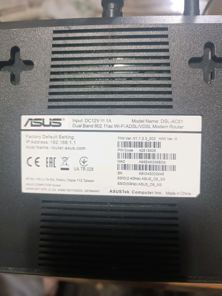 ASUS adsl VDSL 2.4,5ghz modem sağlam temiz çalışır durumda alana hayır - 3