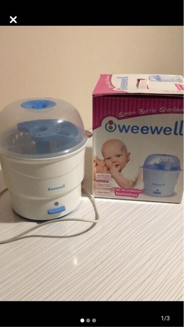 weewell biberon emzik sterilizasyon cihazı