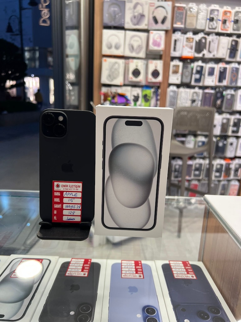 15 128 gb 3 haftalık 23 aya yakın apple garantili takasa açık - 2
