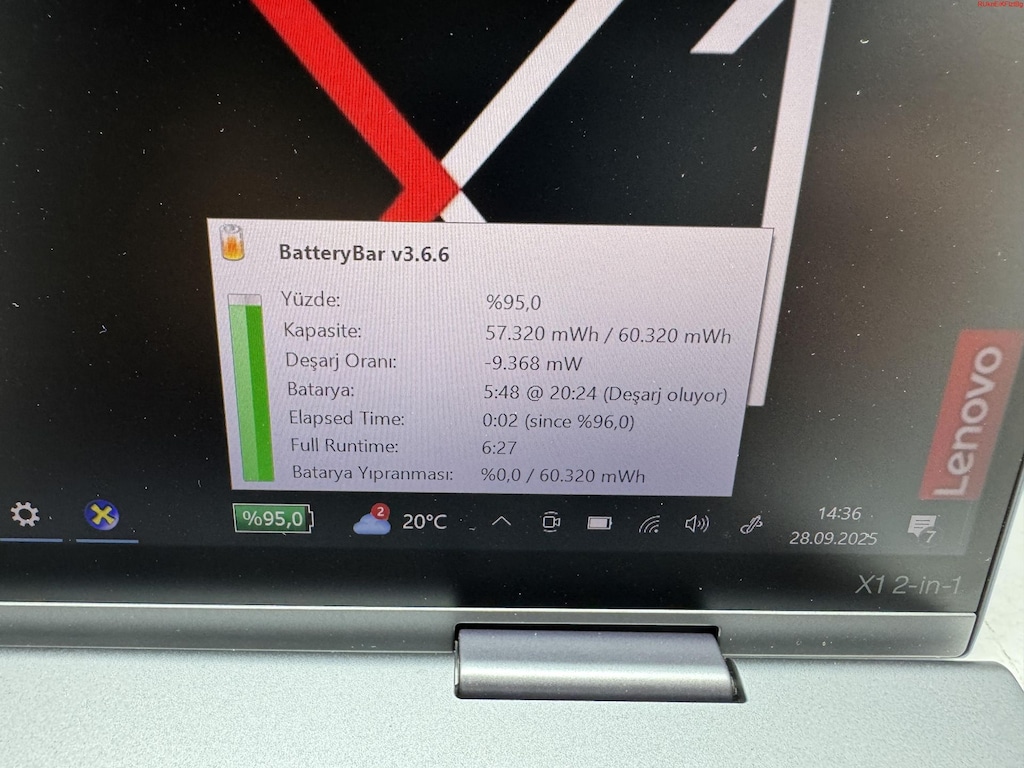 THİNKPAD X1 2 İN 1 ULTRA 7 İŞLEMCİ 16 GB RAM 512 NVME DOKUNMATİK - 5