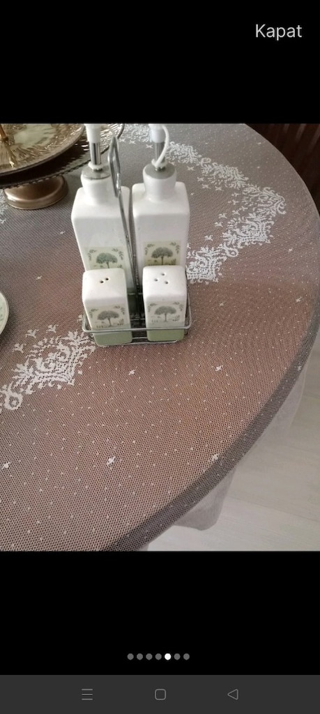 yagdanlik tuzluk biberlik seti - 5