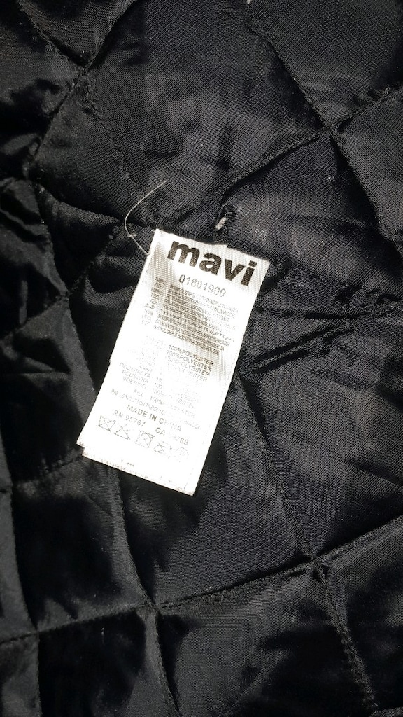 Mavi Marka Kapüşonlu Erkek Kaşe Kaban / Duffle Mont — görsel 2/4