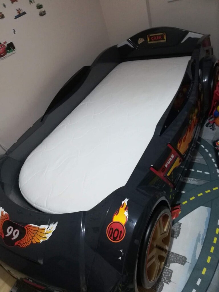 Çilek Mobilya Işıklı Araba Yatak avantajlı fiyat - 2