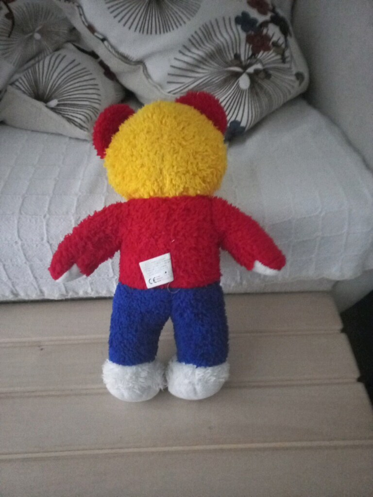 Yumoş Renkli Peluş Ayicik - 2