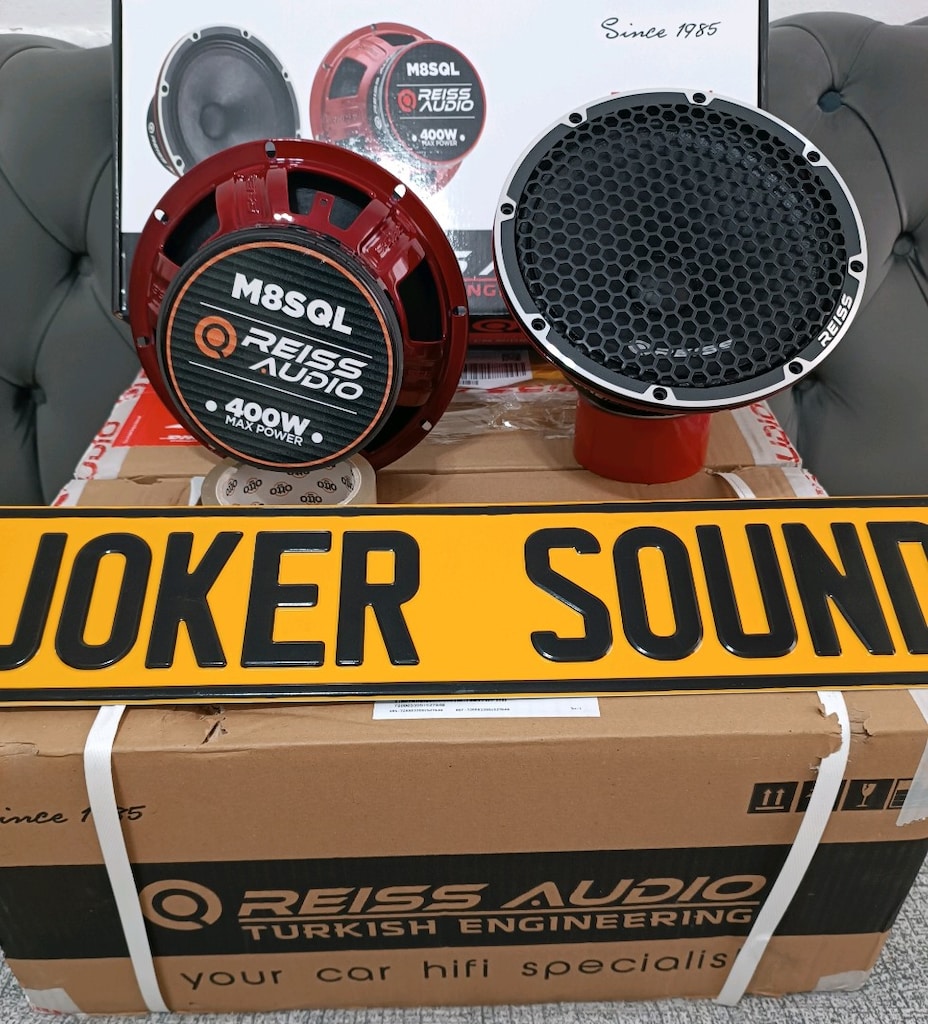 Reiss M8SQL 20 cm 175 Rms 400 W metal kapak ÖZEL SERİ YÜKSEK KALİTE - 2