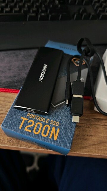 512gb SSD taşınabilir type c USB