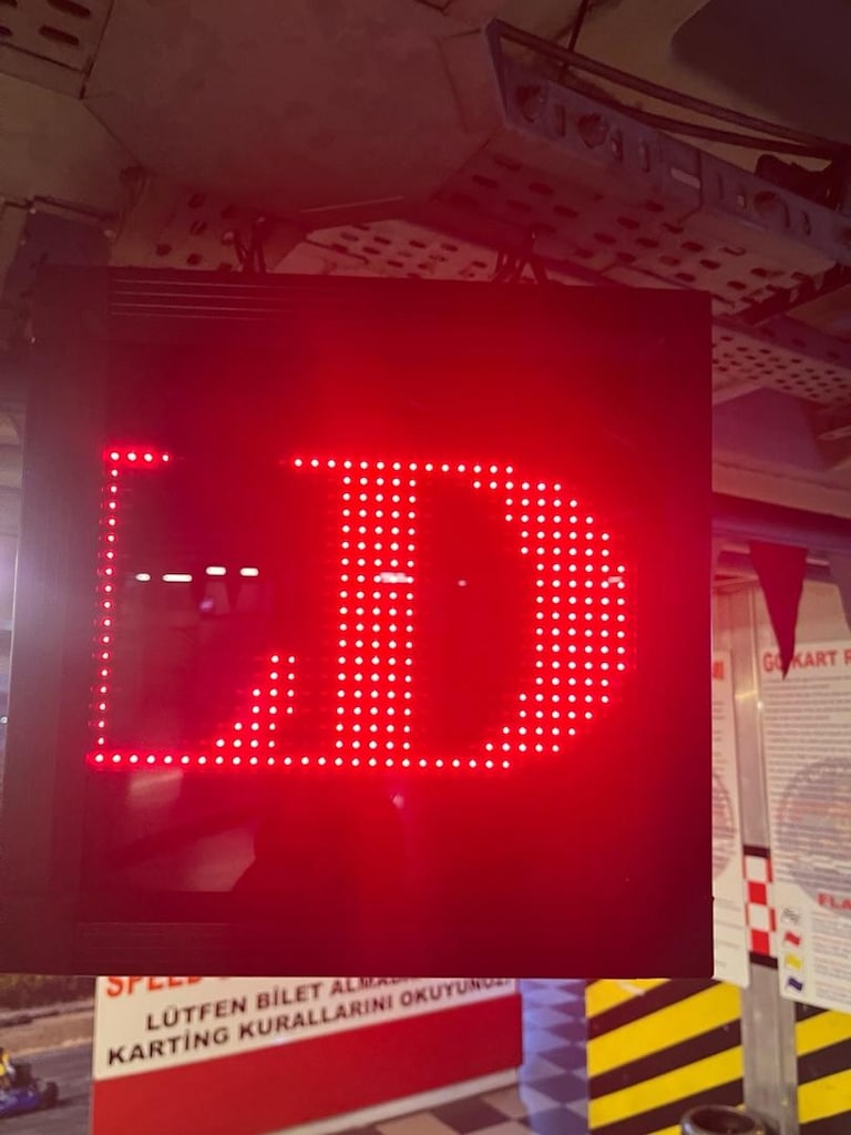 led tabela 32x32 kırmızı - 2