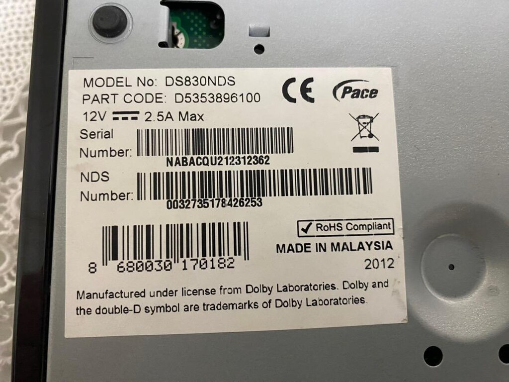 Pace D-Smart DS830NDS - 5