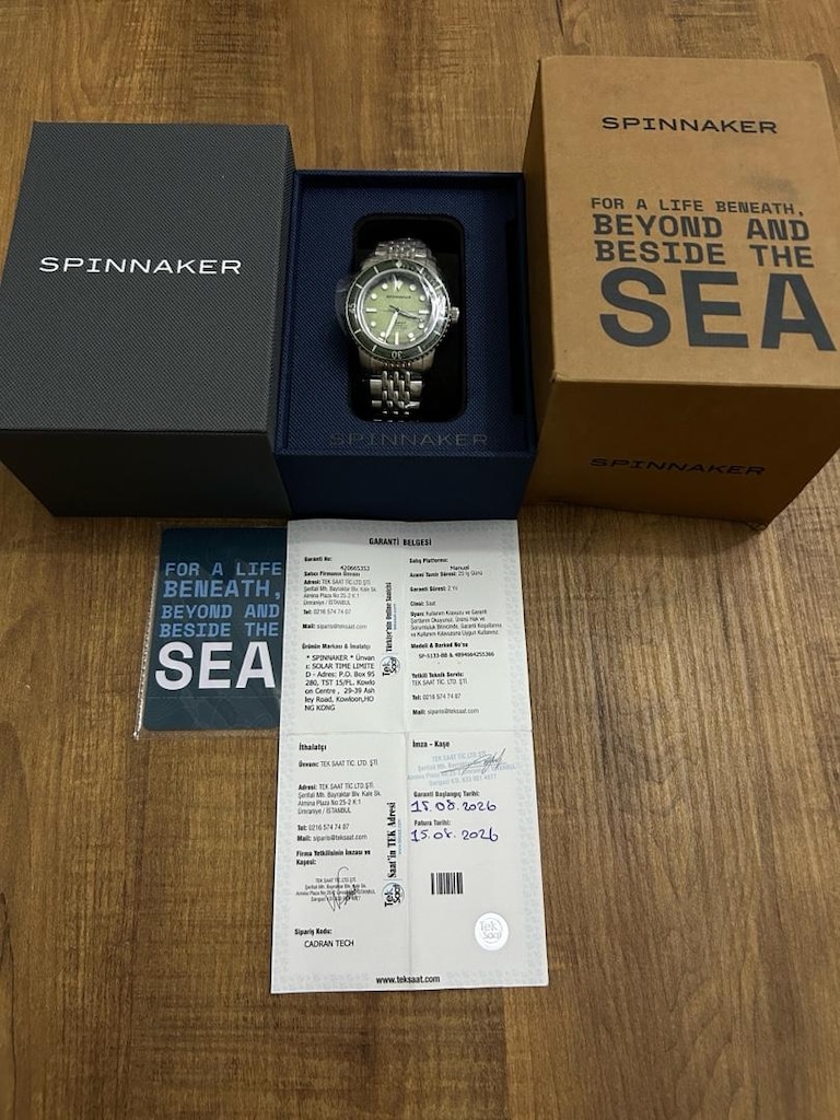 Spinnaker Fleuss SP 5133 BB Otomatik Sıfır Saat - 6