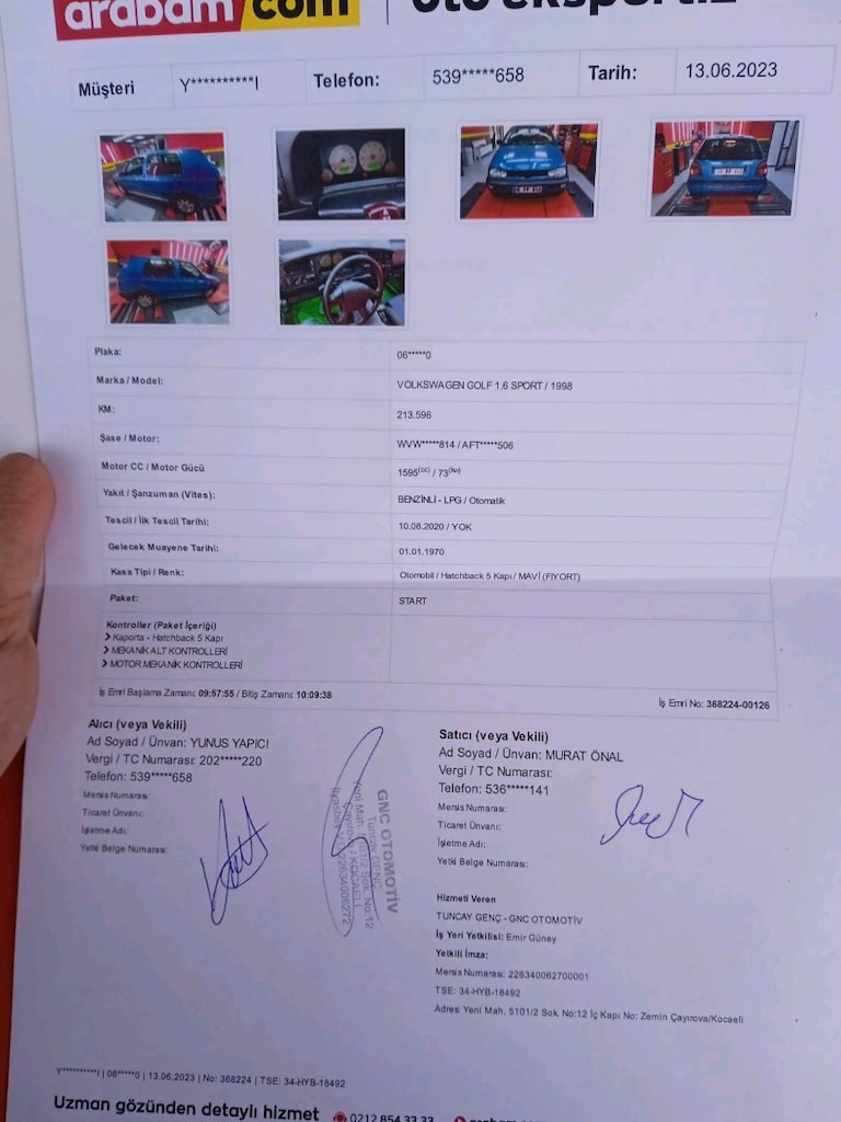 Temiz, ful bakımlı otomatik golf - 11