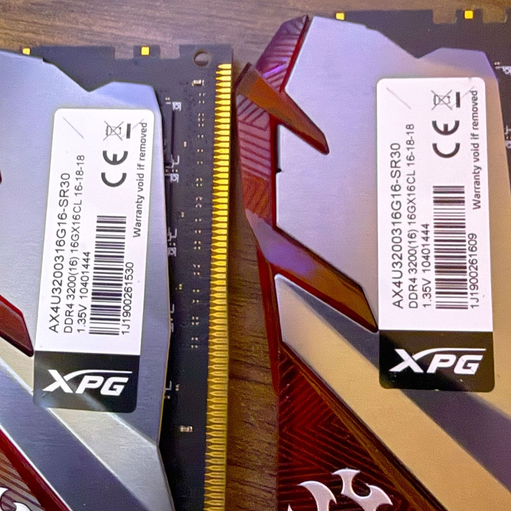 XPG GAMMIX D30 32GB (2x16GB) 3200MHz DDR4 CL16 MASAÜSTÜ RAM SETİ - 5