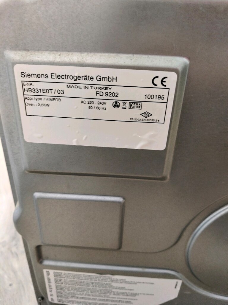 Siemens ankastre fırın - 5
