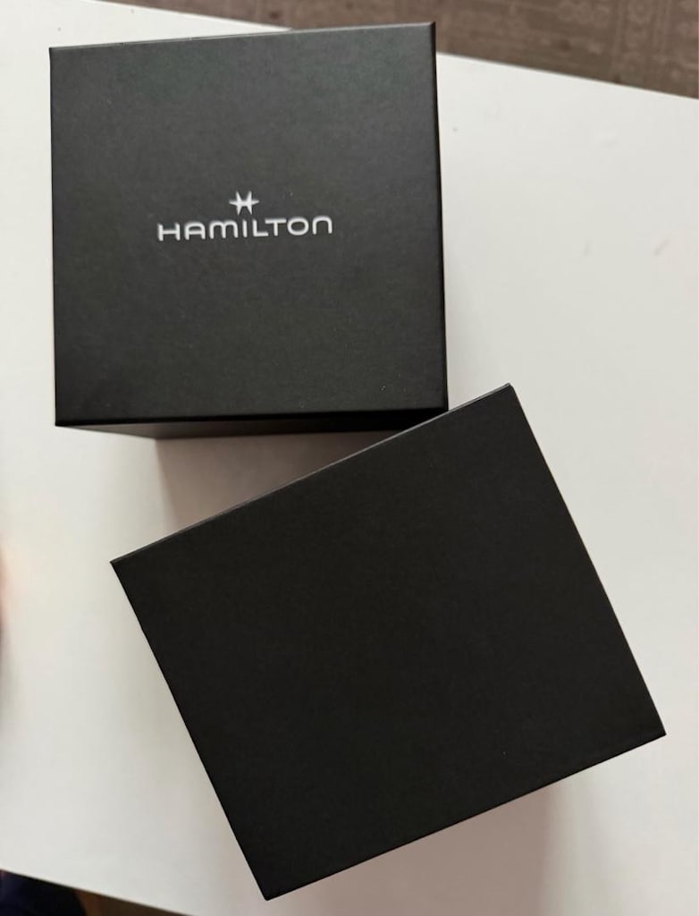 Hamilton orijinal Sıfır Dış Saat Kutusu - 5