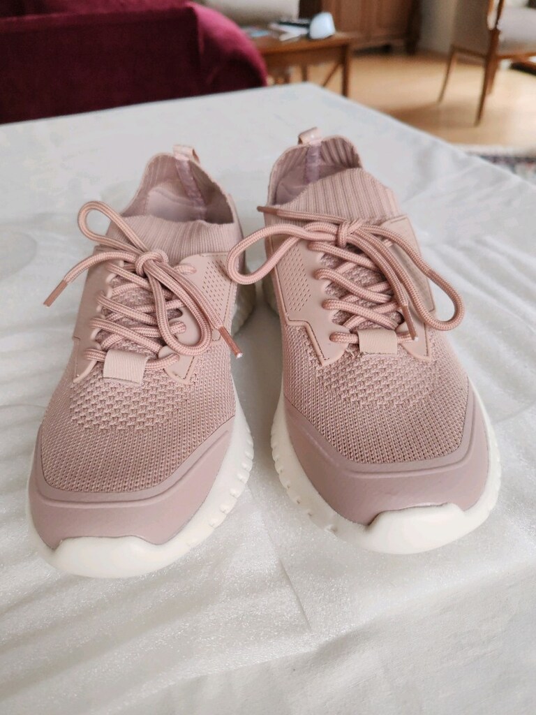 OYSHO ÖRGÜ KUMAŞ KNİT CHUNK SNEAKER ÇORAP KOŞU YÜRÜYÜŞ FİYNESS ÇALIŞMA — görsel 4/8