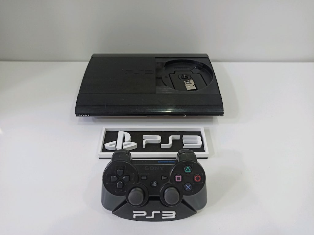 PS3 Superslim 500 GB cech-4004a Orjinal Tek Kol Oyun yüklü - 2