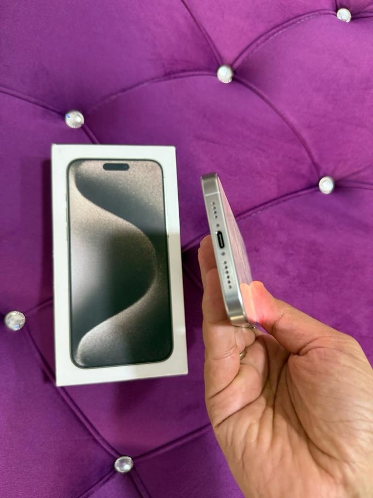 İPHONE 15 PRO MAX GÜMÜŞ 512 GB PİL 85 YURTİÇİ FATURALI AÇIKLAMAYI OKU - 8