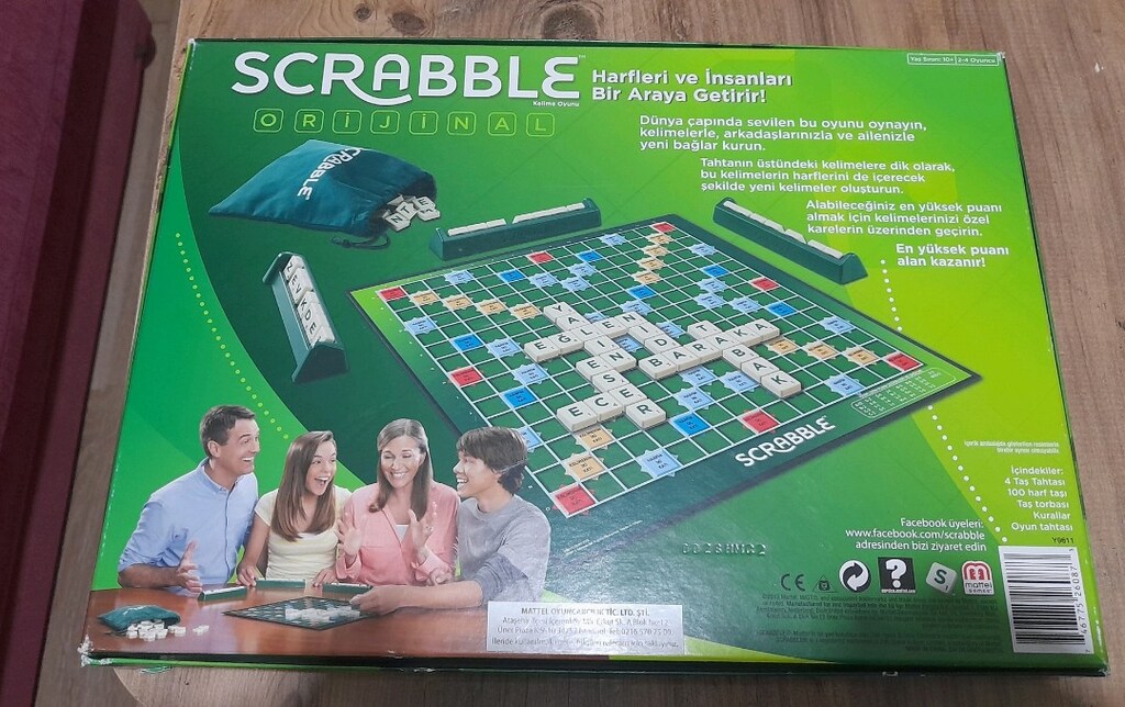SCRABBLE ORJINAL KELİME OYUNU TÜRKÇE - 4