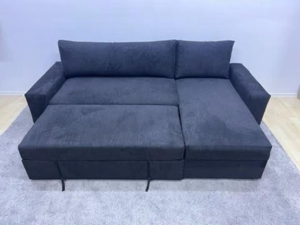 IKEA VİLLASUND SIFIR KAPLAMA YATAKLI BAZALI L KÖŞE KOLTUK KANEPE - 5