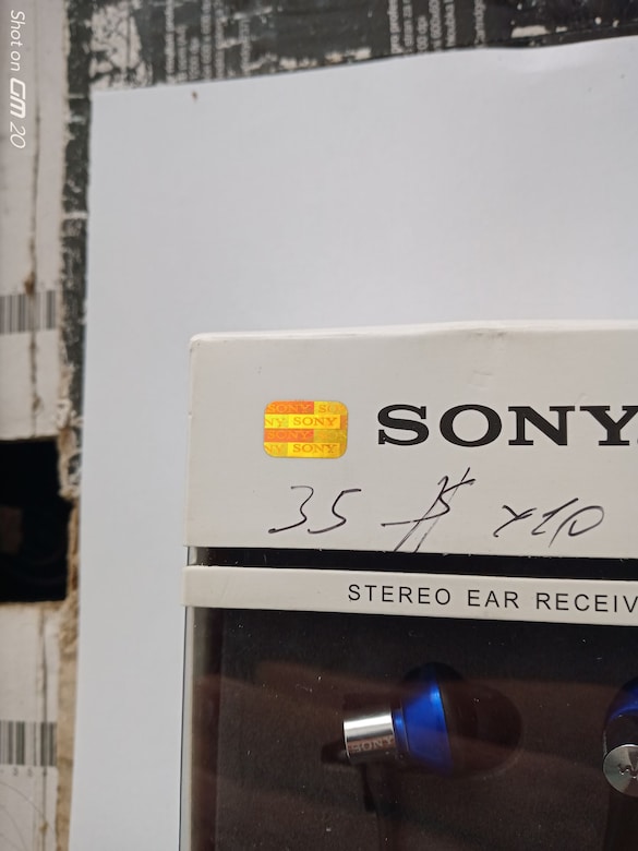 orijinal Sony MDR-EX85SL Sıfır Kutulu Vintage Kulak İçi Kulaklık - 2