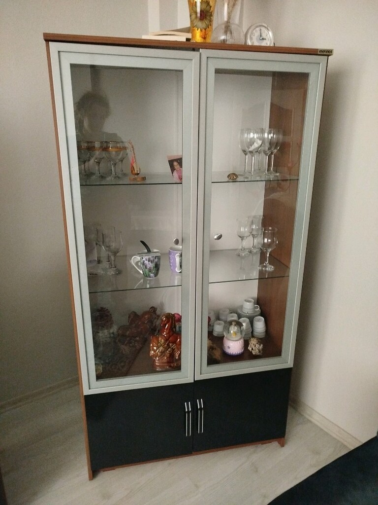 dolap vitrin konsol salon takımı - 5