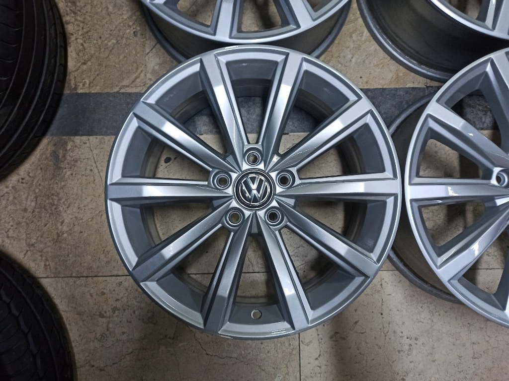 17 inç 5x112 VW Passat B8 London jant takımı ORJİNAL 2.el - 5