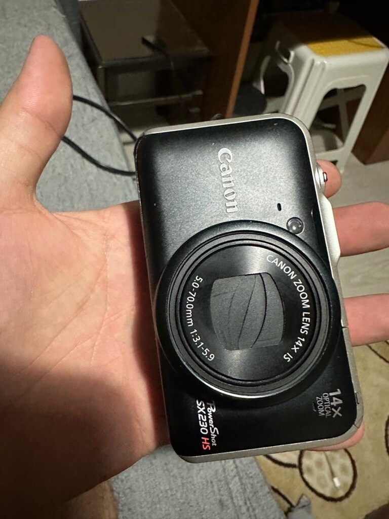 canon 230sx power shot fotoğraf makinası