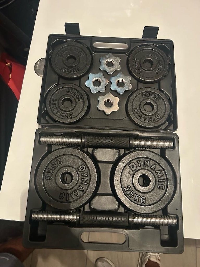20kg döküm dumbell - 2