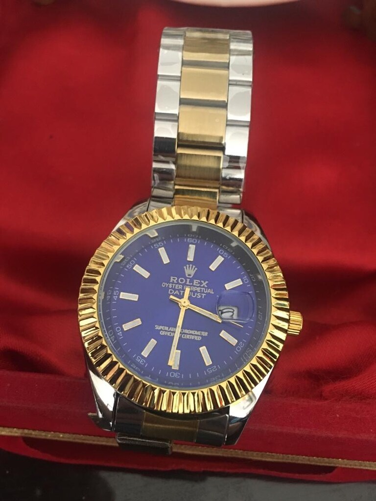 Rolex Oyster Perpetual Day-Date: Mavi Kadranlı Şıklık - 3
