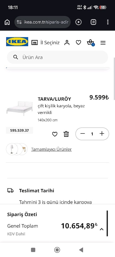 Ikea karyola 140*200 - 3