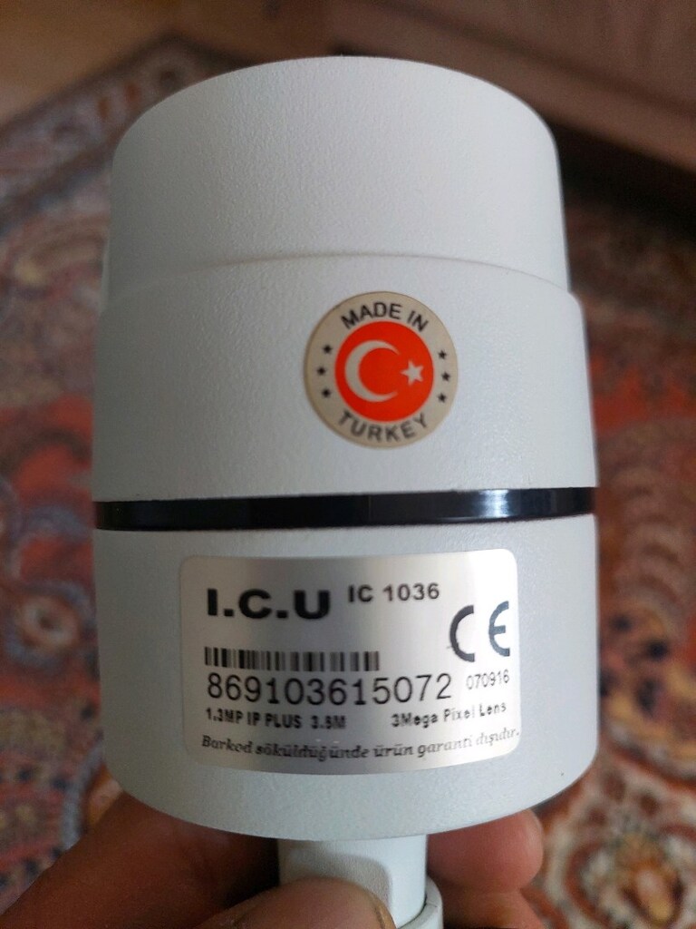 güvenlik kamerası 7 adet - 7