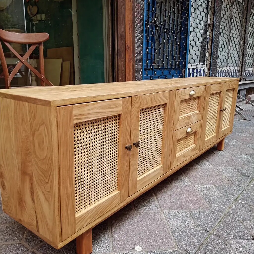 ahşap TV sehpası - 2