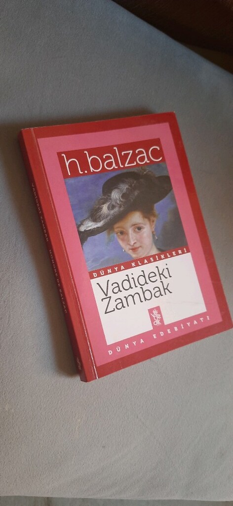 BALZAC'ın ünlü eseri VADİDE Kİ ZAMBAK isimli romanı - 2