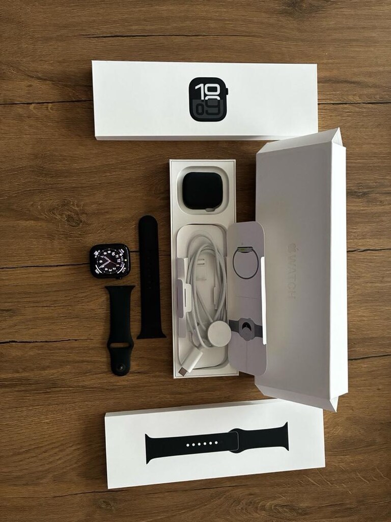 Apple Watch 10 - 42 mm - Gps - Jet Balck , M/L - Garantili - 11