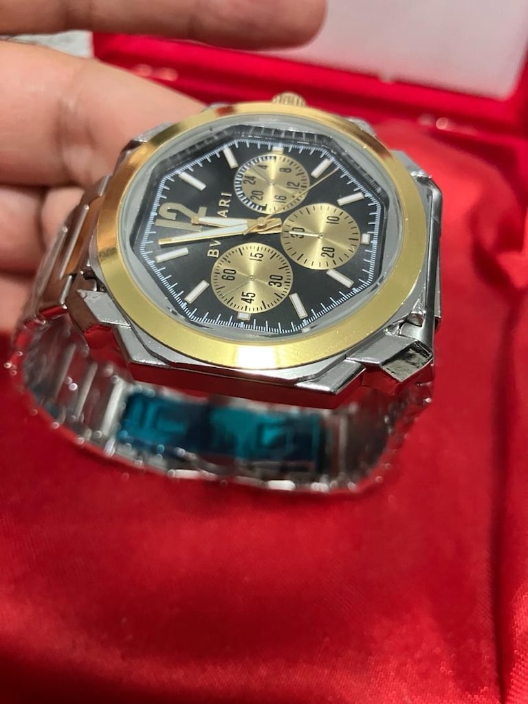 Bulgari Octo Finissimo İki Renkli Çelik kol Saati.. - 10