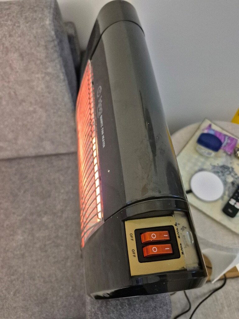 King Marka 800 watt Elektrikli aısıtıcı - 4