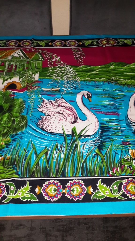 145x90cm Ördekli manzaralı Kilim Sıfır - 4