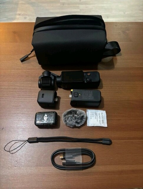 Dji osmo pocket 3 creater combo sıfır ayarinda