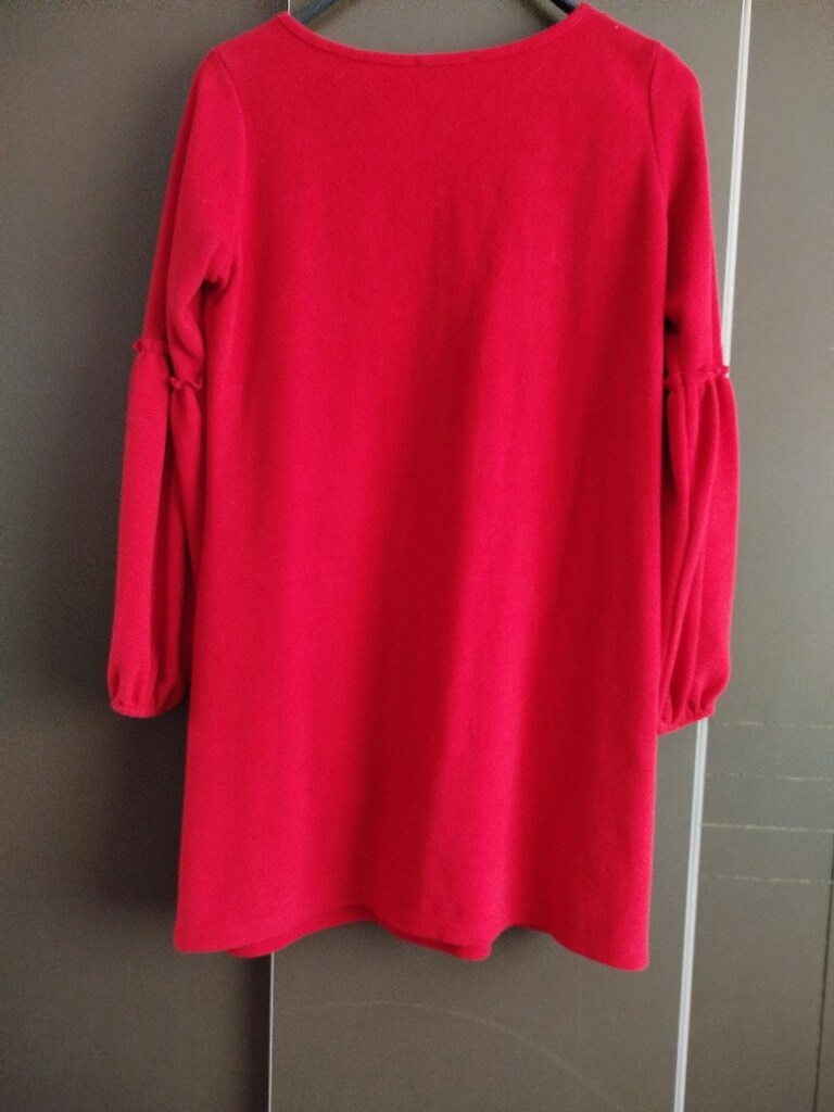 Kırmızı Pamuklu Tunik - 2