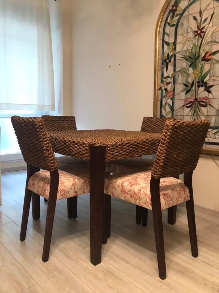 Beymen Home Laura Ashley Döşemeli Doğal Rattan Masa Sandalye - 2