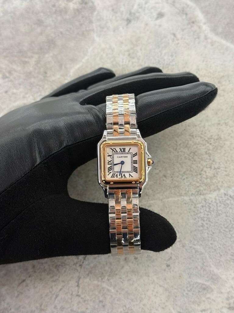 Cartier Panthère Mini Çift Renk (Çelik & Rose Gold) –