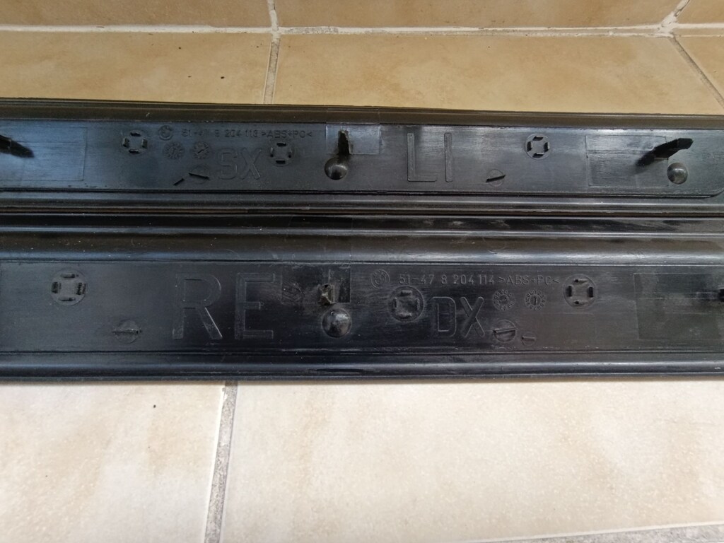 BMW E46 Coupe / Cabrio kapı eşik çıtaları - 4