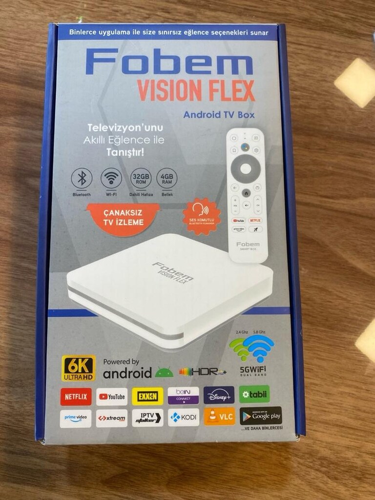 fobem vision flex uydulu andoit box - 3
