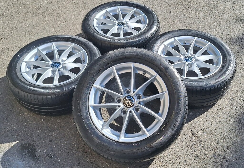 225 55 16 ORJİNAL TRANSPORTER JANT LASTİK TAKIMI TRANSPORTER BMW TRAFK - 3