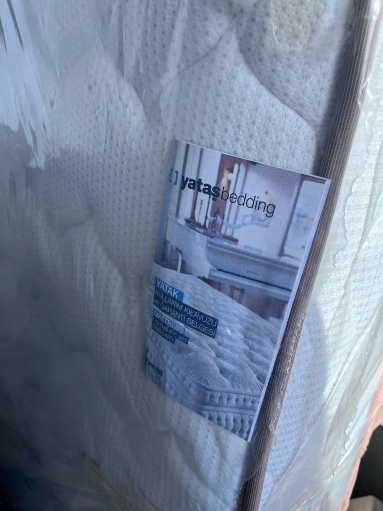 yataş 100x200 sıfır full ortopedik yaylı yatak - 2
