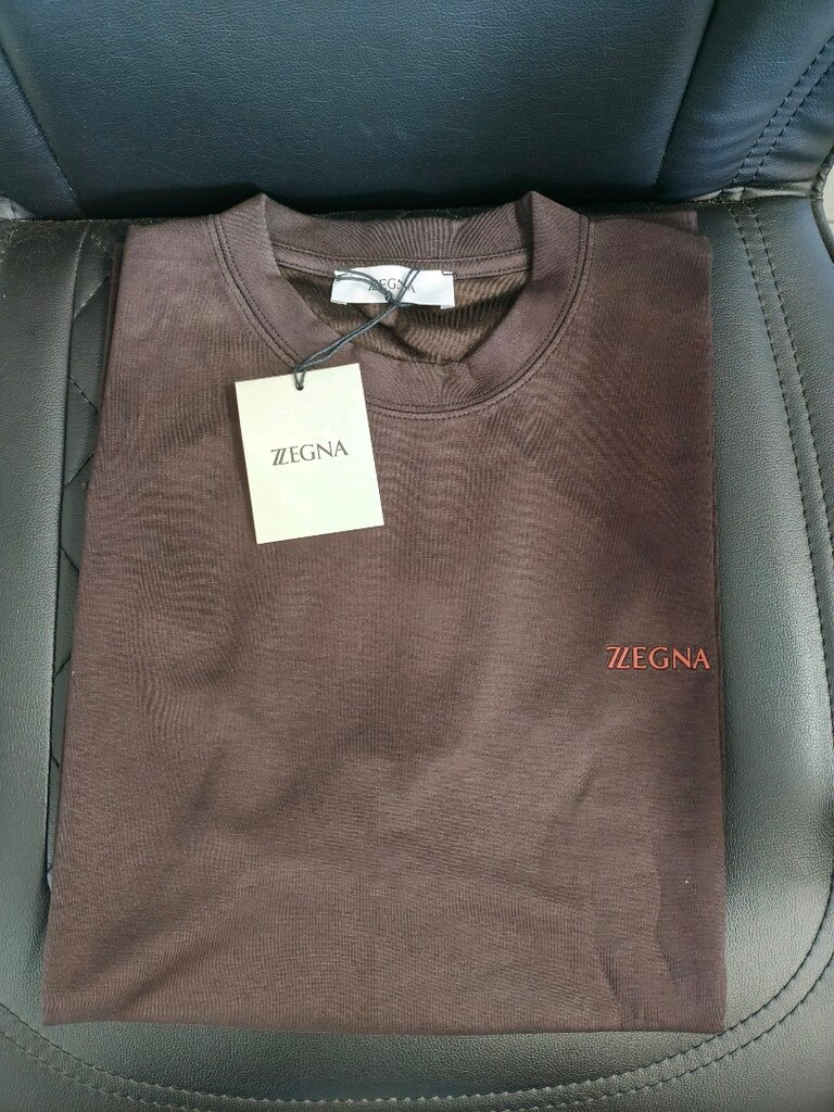 XXL KAHVERENGİ ZEGNA ERKEK TSHIRT! - 2