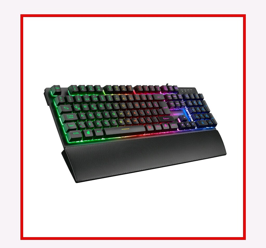 Rampage KM-RX7 Fortuna V2 Siyah Kablolu Oyuncu Klavye Mouse Seti - 2
