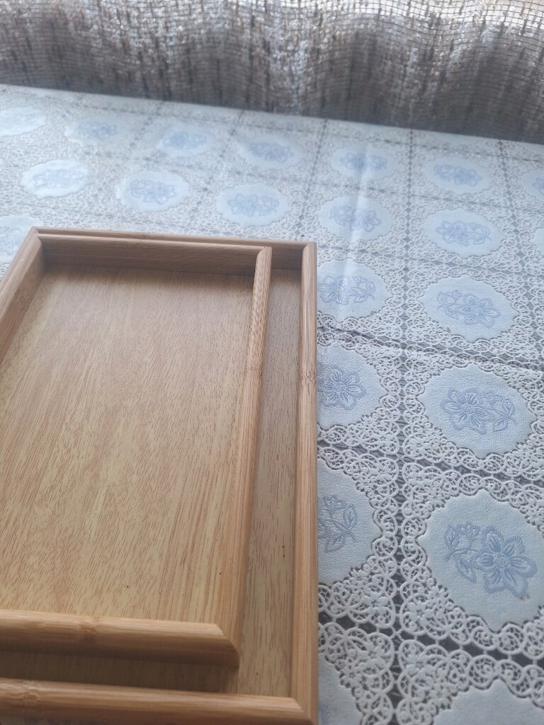 ikili ahşap tepsi - 10